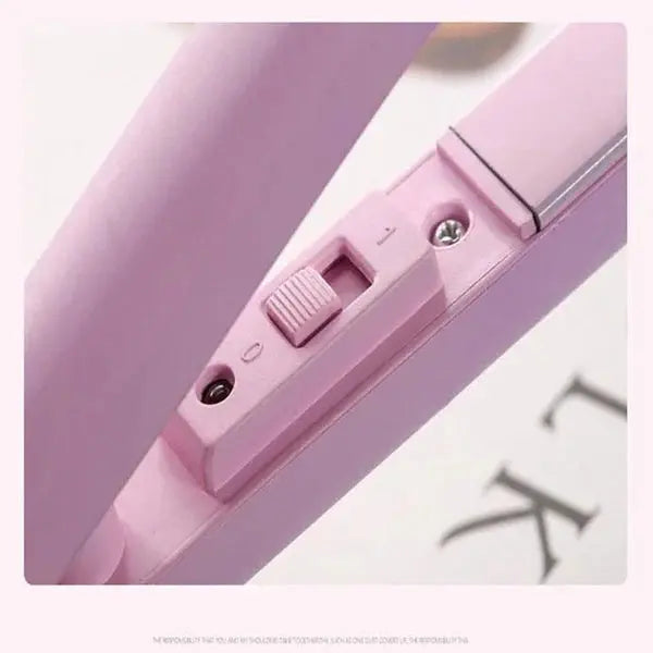 Professional 2-in-1 ceramic curling iron