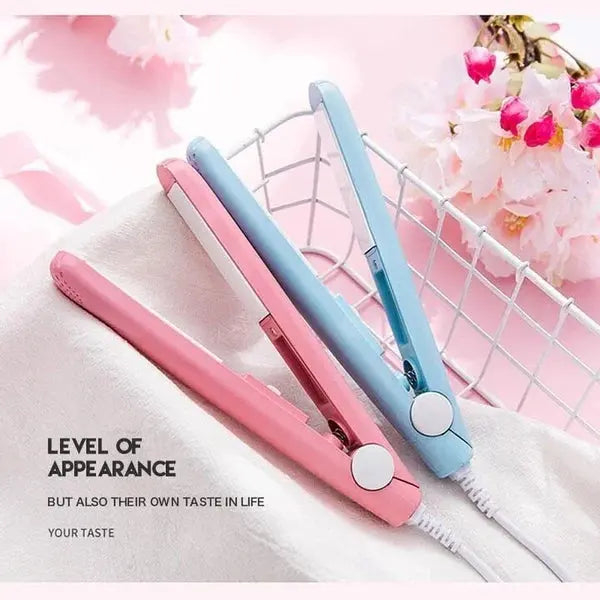 Professional 2-in-1 ceramic curling iron
