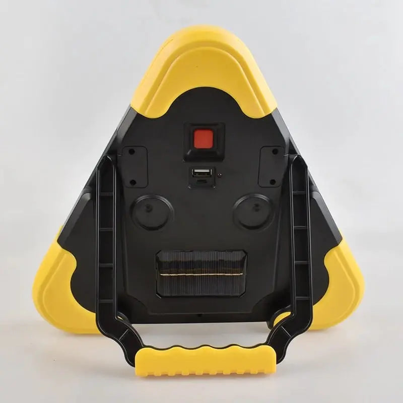 3-in-1 Triangular Solar Signal Light for Vehicles