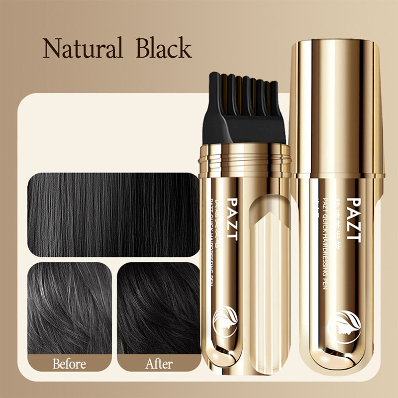 Practical 2-in-1 coloring comb for grey hair