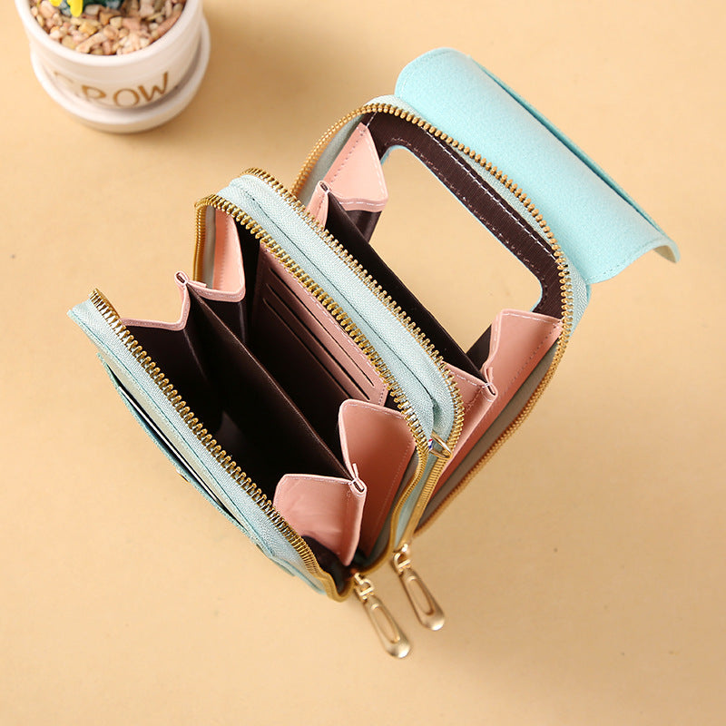 Trendy handbag with anti-theft protection