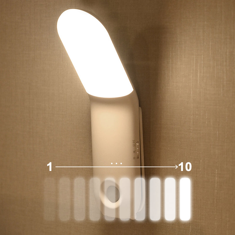 Adjustable LED night light with magnetic base