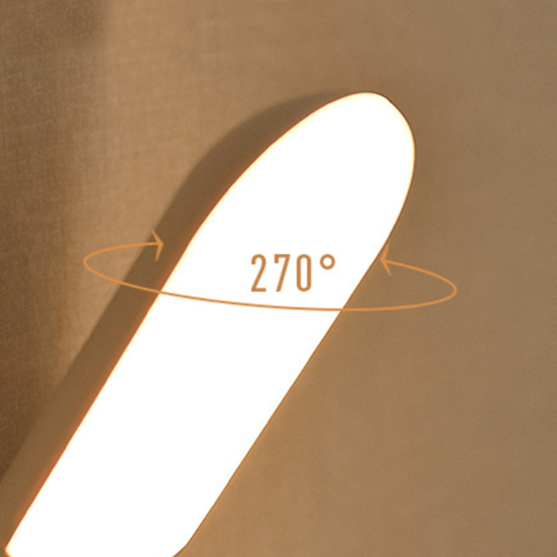 Adjustable LED night light with magnetic base