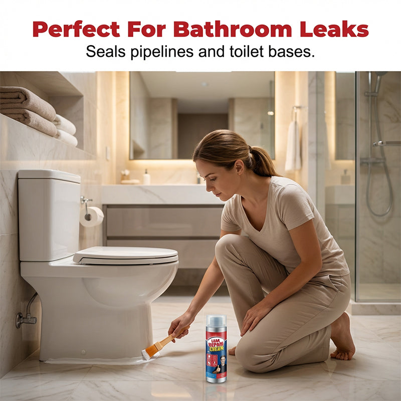 Waterproof sealant spray for repairing leaks