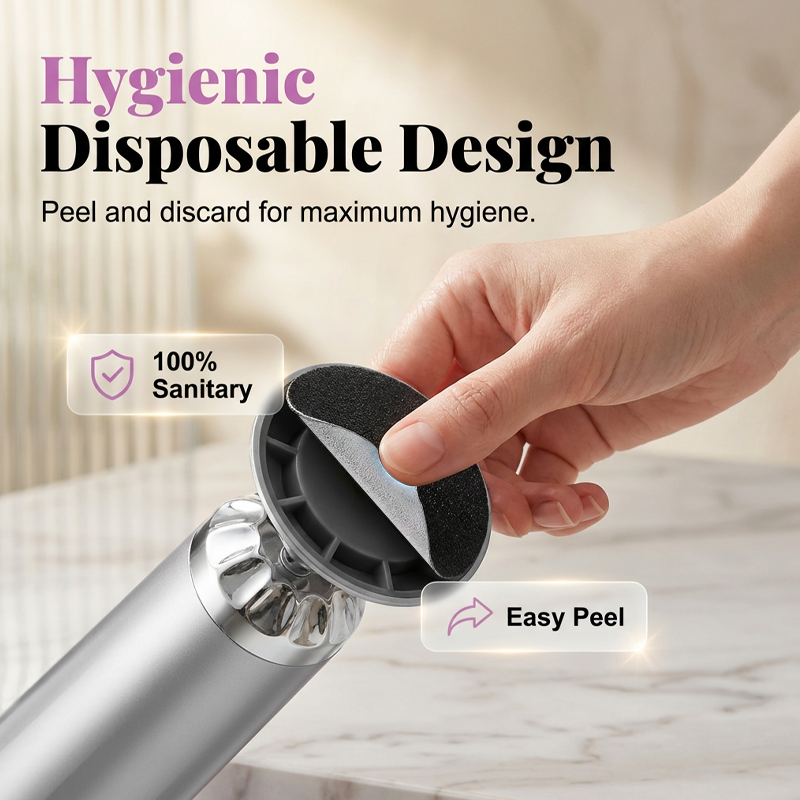 Multifunctional electric foot file