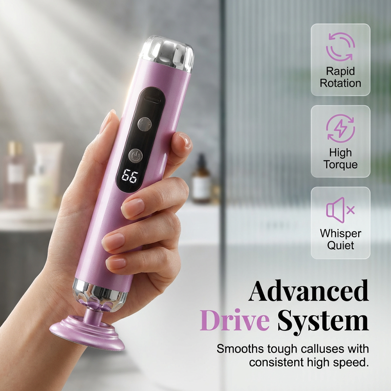 Multifunctional electric foot file